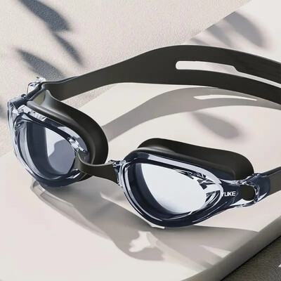 Ochelari de înot Capac pentru adulți HD Anti-ceață Set de ochelari de înot Ochelari de înot impermeabili din silicon cu dopuri pentru urechi Ochelari de înot anti-UV