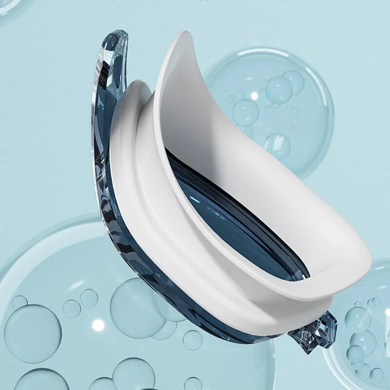 Ochelari de înot Capac pentru adulți HD Anti-ceață Set de ochelari de înot Ochelari de înot impermeabili din silicon cu dopuri pentru urechi Ochelari de înot anti-UV