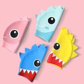 Crtani uzorak dinosaura za ronjenje Zaštitite uši Dječja kapa za plivanje Kapa za plivanje Kapa za plivanje Elastična kapa Kapa za bazen