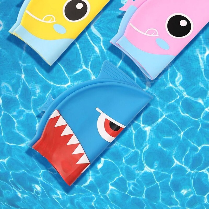 Crtani uzorak dinosaura za ronjenje Zaštitite uši Dječja kapa za plivanje Kapa za plivanje Kapa za plivanje Elastična kapa Kapa za bazen