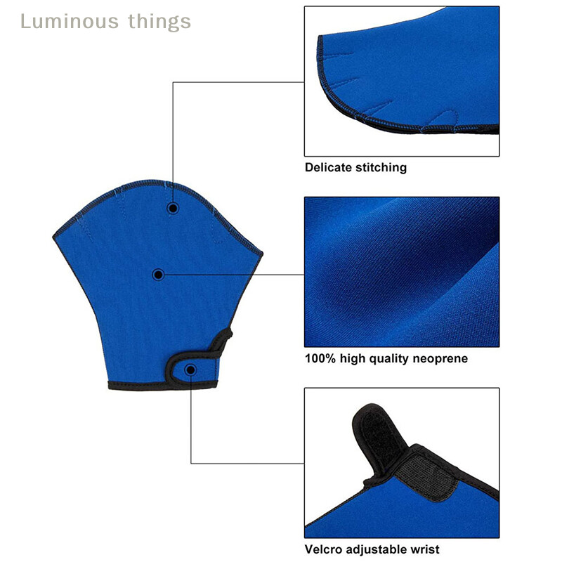 Γάντια κολύμβησης Γάντια γυμναστικής κολύμβησης υδάτινα γάντια από νεοπρένιο Γάντια γυμναστικής γυμναστικής αντοχής στο νερό Προπονητικά γάντια για κολύμβηση κατάδυσης