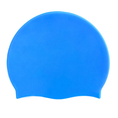 Silikonska kapa za plivanje, klasična uniseks, za odrasle i djecu, udobna, izdržljiva, neklizajuća, elastična vodootporna kapa za plivanje, za dugu i kratku kosu