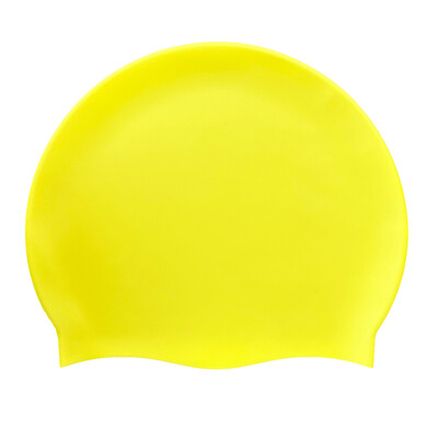 Silikonska kapa za plivanje, klasična uniseks, za odrasle i djecu, udobna, izdržljiva, neklizajuća, elastična vodootporna kapa za plivanje, za dugu i kratku kosu