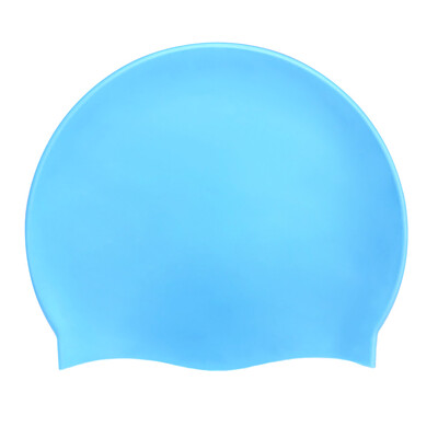 Silikonska kapa za plivanje, klasična uniseks, za odrasle i djecu, udobna, izdržljiva, neklizajuća, elastična vodootporna kapa za plivanje, za dugu i kratku kosu