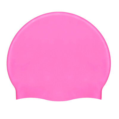 Silikonska kapa za plivanje, klasična uniseks, za odrasle i djecu, udobna, izdržljiva, neklizajuća, elastična vodootporna kapa za plivanje, za dugu i kratku kosu