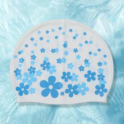 Vandeniui atsparios silikoninės plaukimo kepuraitės Moteriškos Vyriškos Aukštos Elastinės Lanksčios Ausys Plaukai Baseino kepurė suaugusiems Vaikams Mergaitėms Berniukams