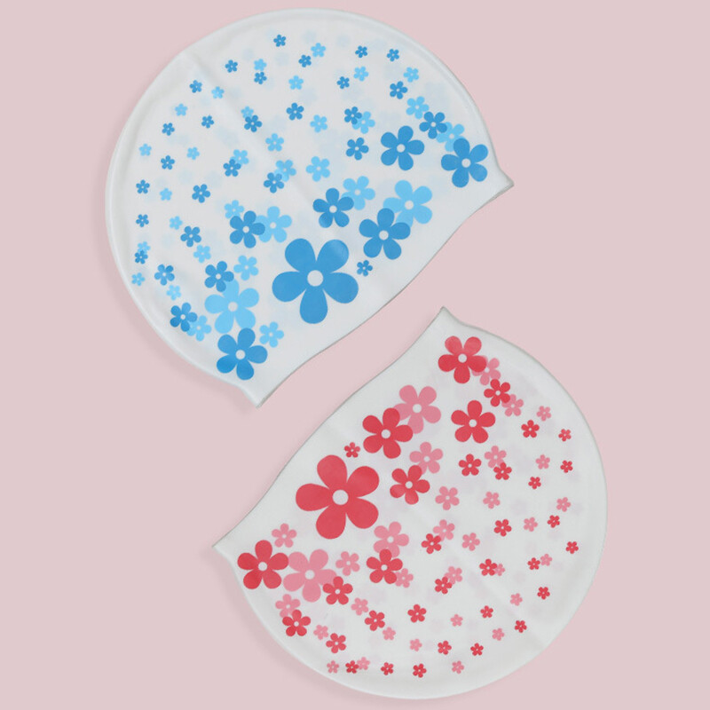 Vandeniui atsparios silikoninės plaukimo kepuraitės Moteriškos Vyriškos Aukštos Elastinės Lanksčios Ausys Plaukai Baseino kepurė suaugusiems Vaikams Mergaitėms Berniukams