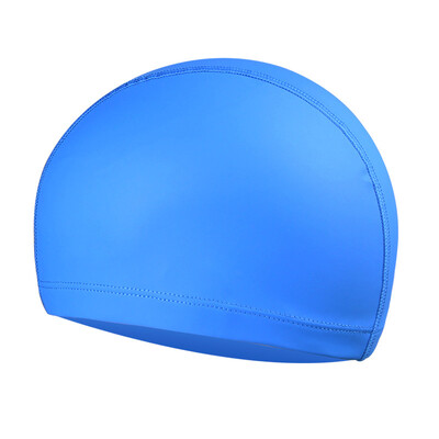Muškarci Žene Slobodne veličine Elastična vodootporna PU kapa za plivanje Tkanina za zaštitu ušiju Duga kosa Sportska kapa za bazen Kapa za plivanje