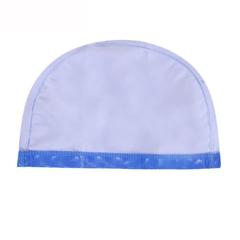 Muškarci Žene Slobodne veličine Elastična vodootporna PU kapa za plivanje Tkanina za zaštitu ušiju Duga kosa Sportska kapa za bazen Kapa za plivanje