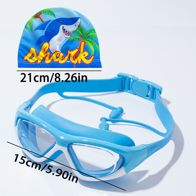 Dječje naočale za plivanje malih okvira sa čepićima za uši Dječje naočale protiv magljenja za plivanje Dječaci Djevojčice Pool naočale za plažu