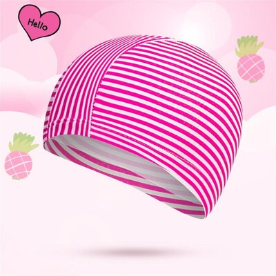 Udobna ženska besplatna veličina za muškarce Ženska elastična vodootporna zaštita za dugu kosu, modna kapa za bazen