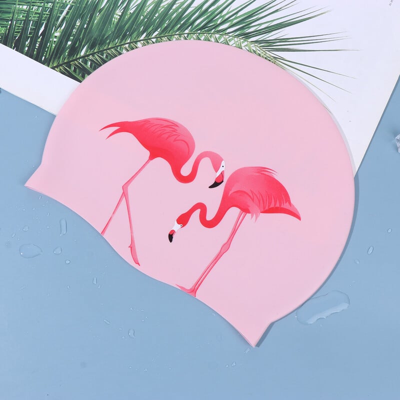 Vodootporne kape za plivanje Šešir za plivanje Dječji Flamingo Zaštita od sunca Ružičasta za muškarce i žene