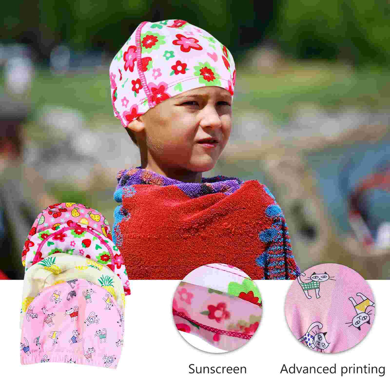 4 buc. Cască de înot pentru copii Vizor de baie pentru copii mici care înotă Copii PVC rezistent la apă Bărbați și femei