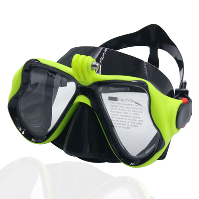 Mască subacvatică profesională pentru cameră Mască de scufundări Ochelari de înot Snorkel Suport pentru cameră de scufundări pentru GoPro