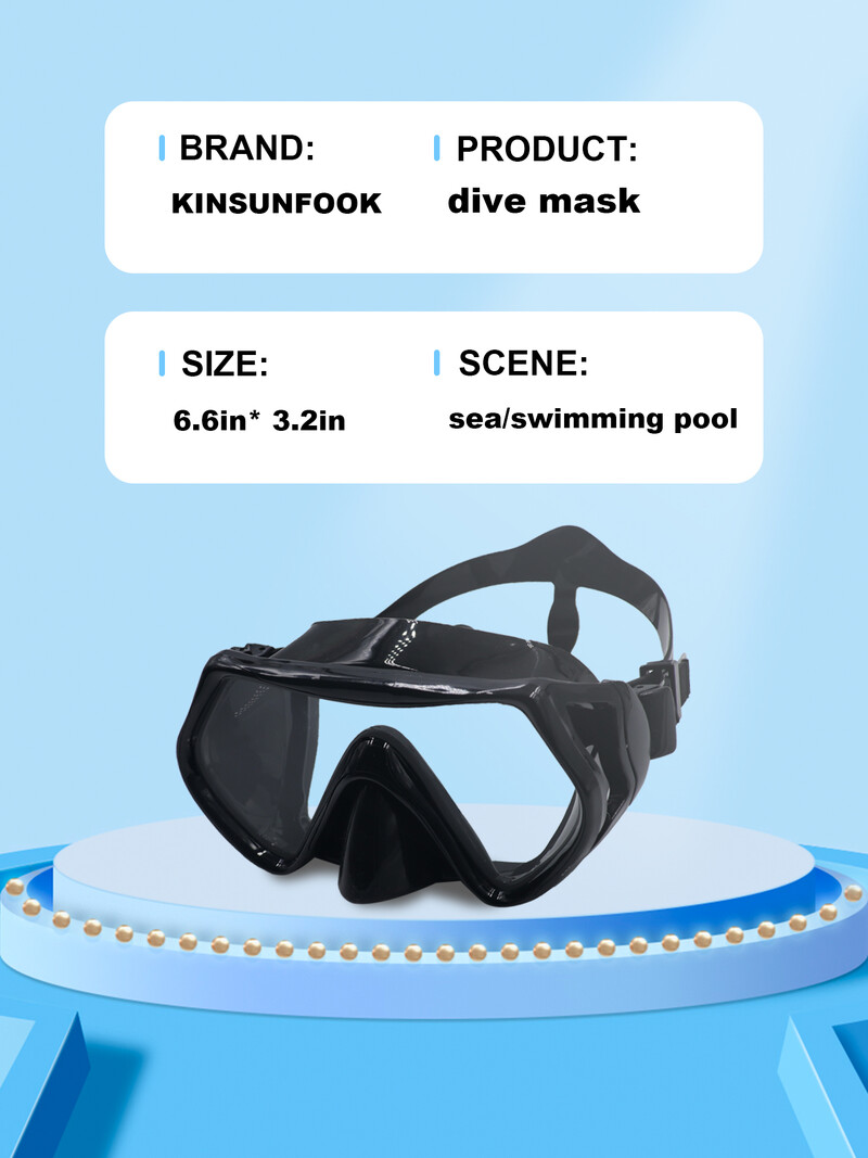 Potápačská maska na šnorchlovanie, profesionálne šnorchlovacie okuliare pre mužov a ženy, potápačské okuliare, okuliare so suchou dýchacou trubicou