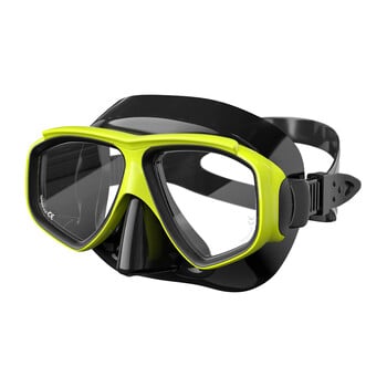 JSJM Professional Swimming Diving Mask Αδιάβροχα γυαλιά σιλικόνης Γυαλιά κολύμβησης UV Goggles Scuba Masks Snorkeling Tube