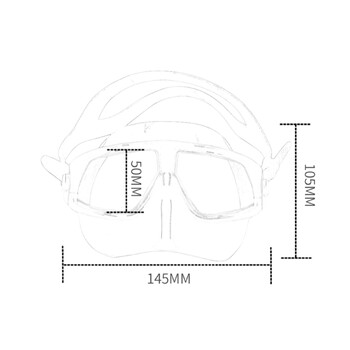 Очила за гмуркане Scuba Dive Swim Удобна маска за гмуркане за възрастни за летен плаж