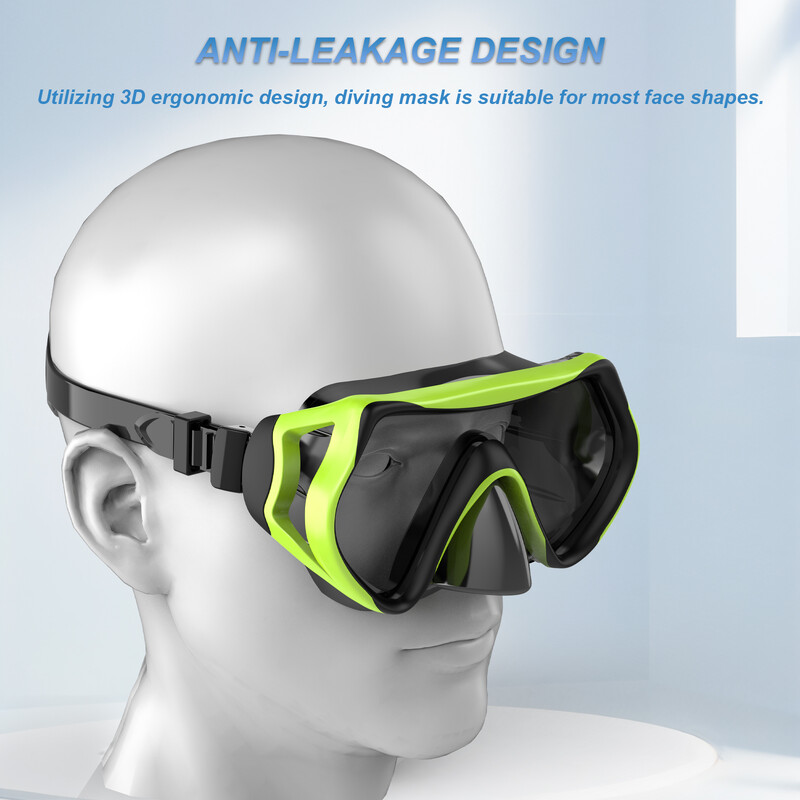 Μάσκα κατάδυσης Επαγγελματικά γυαλιά κολύμβησης με μάσκα ελεύθερης κατάδυσης για νεανικά γυαλιά κατάδυσης κατά της ομίχλης με κάλυμμα μύτης