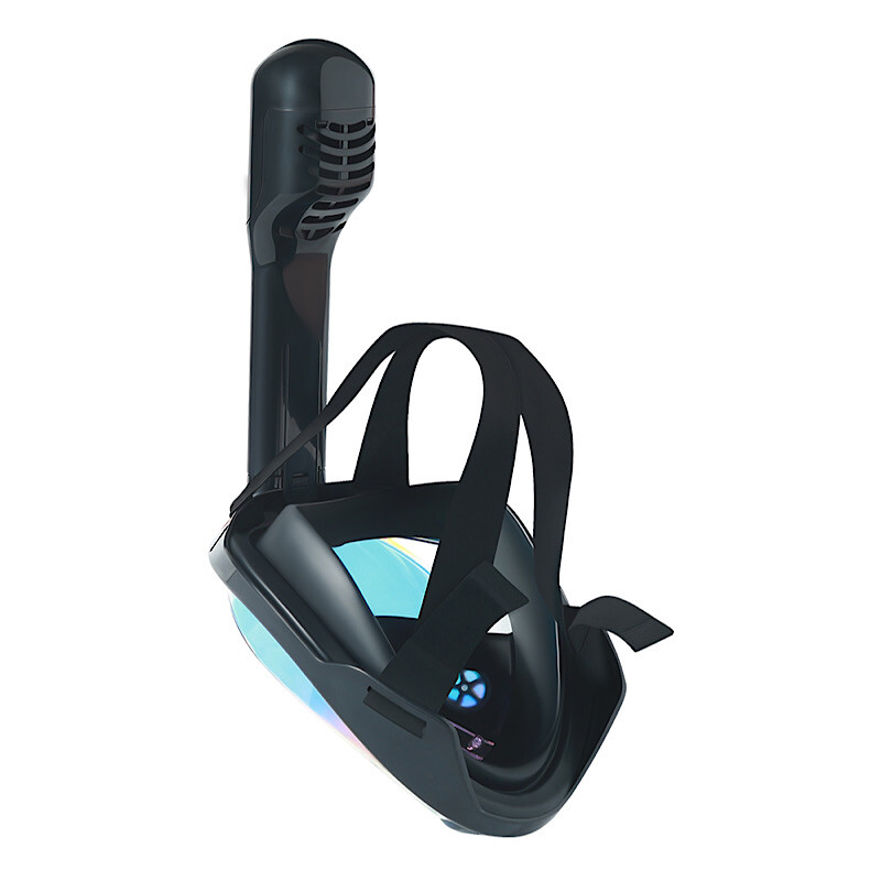 Nová celotvárová potápačská maska, proti zahmlievaniu, proti UV žiareniu so stojanom na kameru, podvodná maska na šnorchlovanie so širokým poľom