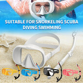 Μάσκα κατάδυσης 2024 Professional Snorkeling Erbao Diving Set Σετ καταδύσεων ScopeSnorkel, All-Inclusive Mask, Full Dry Snorkel Set