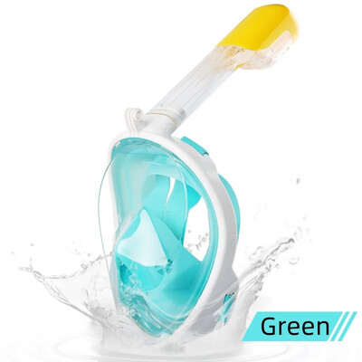 Podvodna maska za ronjenje protiv zamagljivanja za cijelo lice Maske za disanje za ronjenje Sigurna vodootporna oprema za plivanje za odraslu djecu