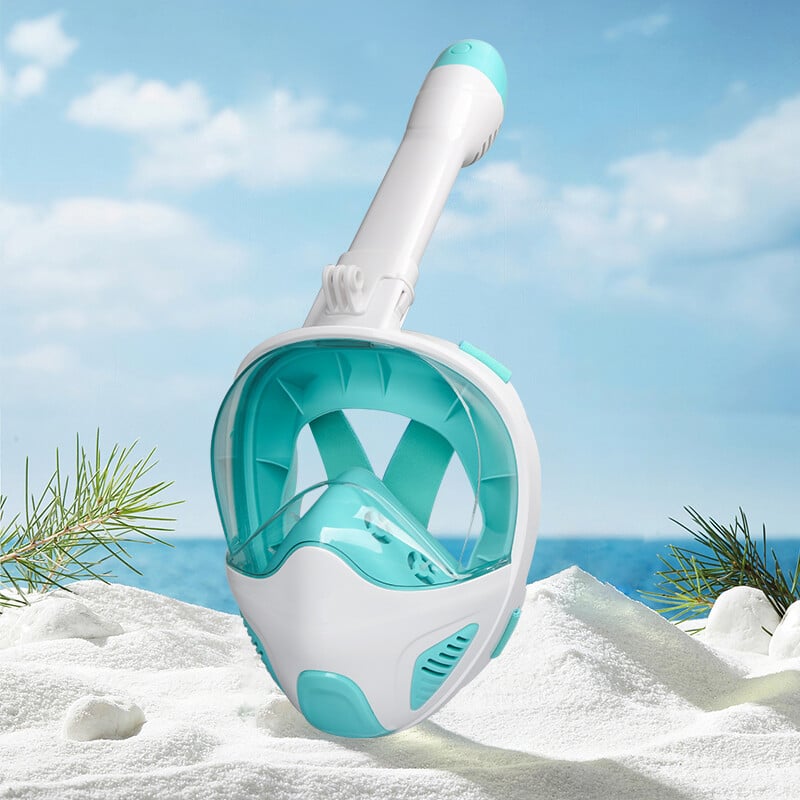 Ronilačka maska za plivanje za odrasle Odvojiva maska za ronjenje s punim licem protiv zamagljivanja Ronilačka maska za ronjenje sa širokim pogledom Maska protiv curenja Sigurno disanje