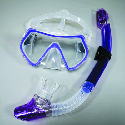 Profesionalne vodootporne mekane silikonske naočale za plivanje naočale za plivanje Potpuno suha ronilačka maska za disanje