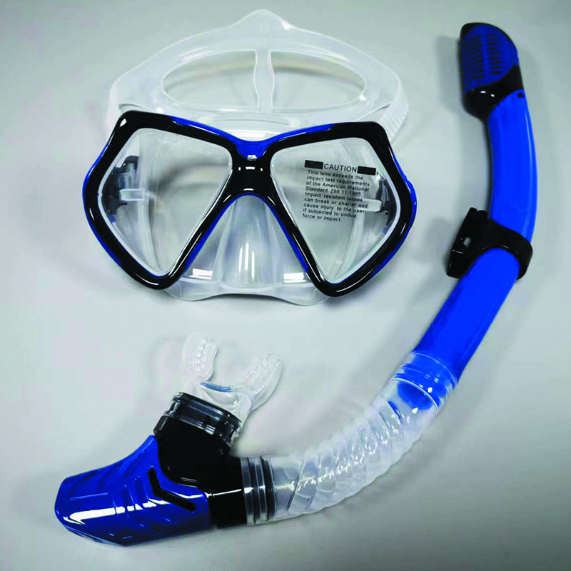 Profesionalne vodootporne mekane silikonske naočale za plivanje naočale za plivanje Potpuno suha ronilačka maska za disanje