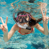 Nardymo kaukė, profesionalių nardymo kaukių rinkinys vyrams, moterims, nardymo akiniai, silikoninės plaukimo kaukės akiniai