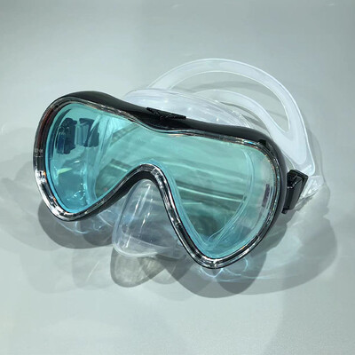 Profesionalne plivačke vodootporne mekane silikonske naočale protiv zamagljivanja, naočale s potpuno suhom cijevnom maskom za ronjenje