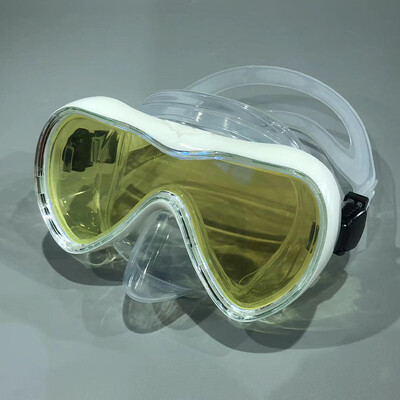 Profesionalne plivačke vodootporne mekane silikonske naočale protiv zamagljivanja, naočale s potpuno suhom cijevnom maskom za ronjenje