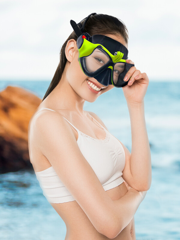 Profesionalna ronilačka maska za ronjenje, naočale za podvodno plivanje, dihalica, držač kamere za ronjenje za GoPro