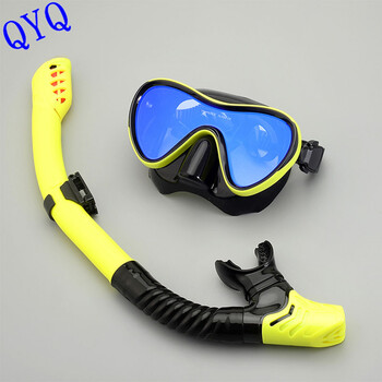 QYQ Professional Scuba Diving Masks Snorkeling Σετ φούστα σιλικόνης για ενήλικες Αντιθαμβωτικά γυαλιά κατάδυσης μάσκες εξοπλισμός για κολύμβηση με αναπνευστήρα