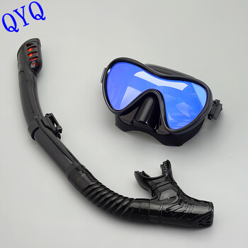 QYQ Professional Scuba Diving Masks Snorkeling Σετ φούστα σιλικόνης για ενήλικες Αντιθαμβωτικά γυαλιά κατάδυσης μάσκες εξοπλισμός για κολύμβηση με αναπνευστήρα