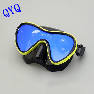 QYQ Professional Scuba Diving Masks Snorkeling Σετ φούστα σιλικόνης για ενήλικες Αντιθαμβωτικά γυαλιά κατάδυσης μάσκες εξοπλισμός για κολύμβηση με αναπνευστήρα