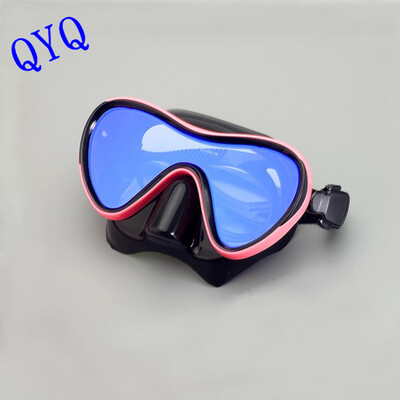QYQ Professional Scuba Diving Masks Snorkeling Σετ φούστα σιλικόνης για ενήλικες Αντιθαμβωτικά γυαλιά κατάδυσης μάσκες εξοπλισμός για κολύμβηση με αναπνευστήρα