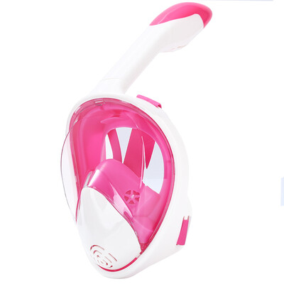 Maska za ronjenje preko cijelog lica Maska za ronjenje Naočale za plivanje za odrasle Odvojivi nosač kamere 180 Panoramski pogled Sigurnosni sustav za disanje