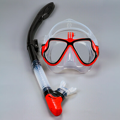 Profesionalna maska za podvodno ronjenje, ronilačke naočale s kamerom, naočale za plivanje, disalica, držač kamere za ronjenje za GoPro