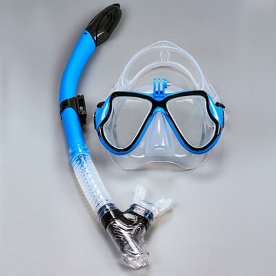 Profesionalna maska za podvodno ronjenje, ronilačke naočale s kamerom, naočale za plivanje, disalica, držač kamere za ronjenje za GoPro