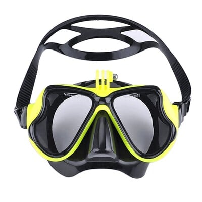 Professionaalne veealune mask kaamera sukeldumismask ujumisprillid snorkel sukeldumiskaamera hoidik GoPro jaoks