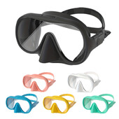 Panorama Snorkeling Mask Νέα επαγγελματική μάσκα καταδύσεων Wave Proof Snorkeling Φούστα σιλικόνης για ενήλικες Γυαλιά κολύμβησης