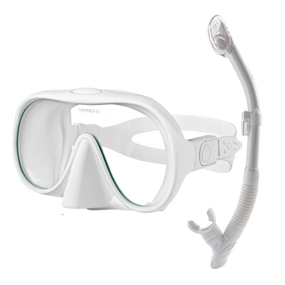 Panorama Snorkeling Mask Νέα επαγγελματική μάσκα καταδύσεων Wave Proof Snorkeling Φούστα σιλικόνης για ενήλικες Γυαλιά κολύμβησης