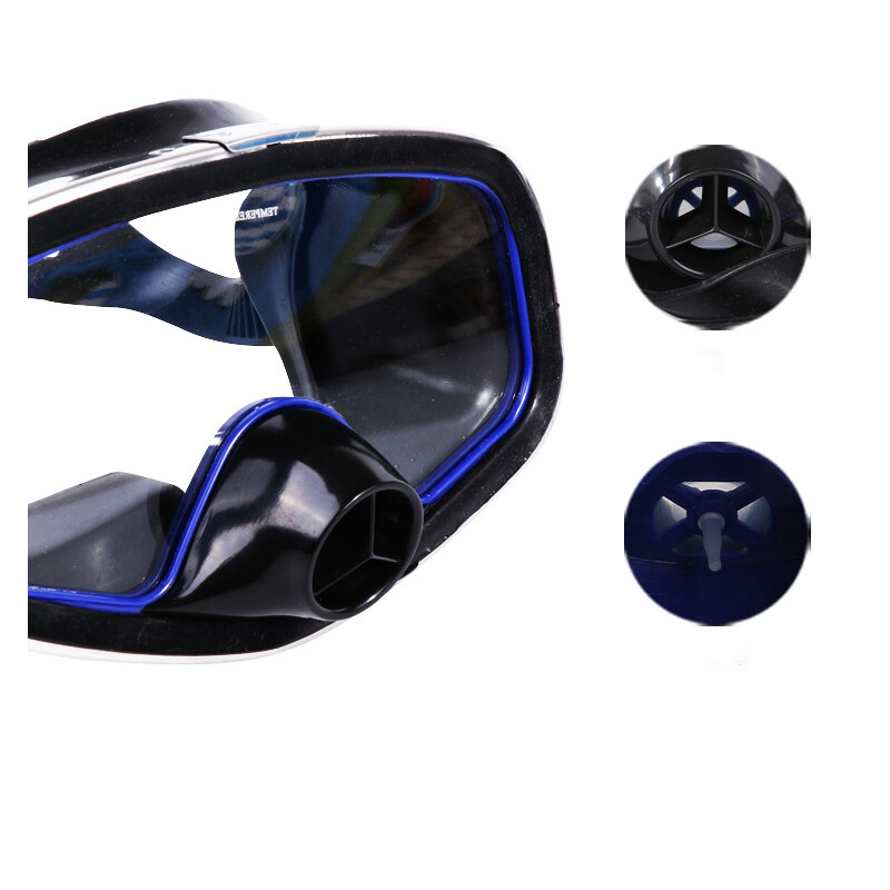MANNER maska za podvodno ronjenje s velikim poljem protiv zamagljivanja naočala, maska za plivanje, naočale za ronjenje u bazenu