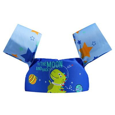 Mazuļa rokas gredzens peldspējas veste Apģērbs peldošu bērnu drošības glābšanas veste 14-25 KG multfilma bērnu peldēšanas vestes peļķes džemperis