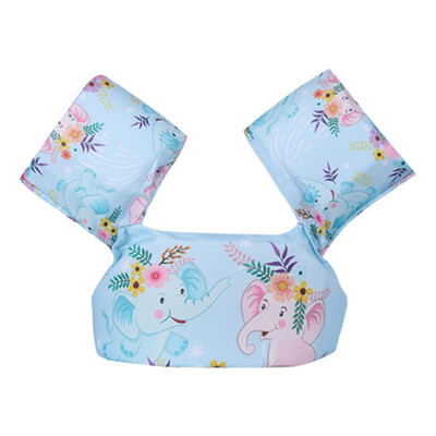 Mazuļa rokas gredzens peldspējas veste Apģērbs peldošu bērnu drošības glābšanas veste 14-25 KG multfilma bērnu peldēšanas vestes peļķes džemperis