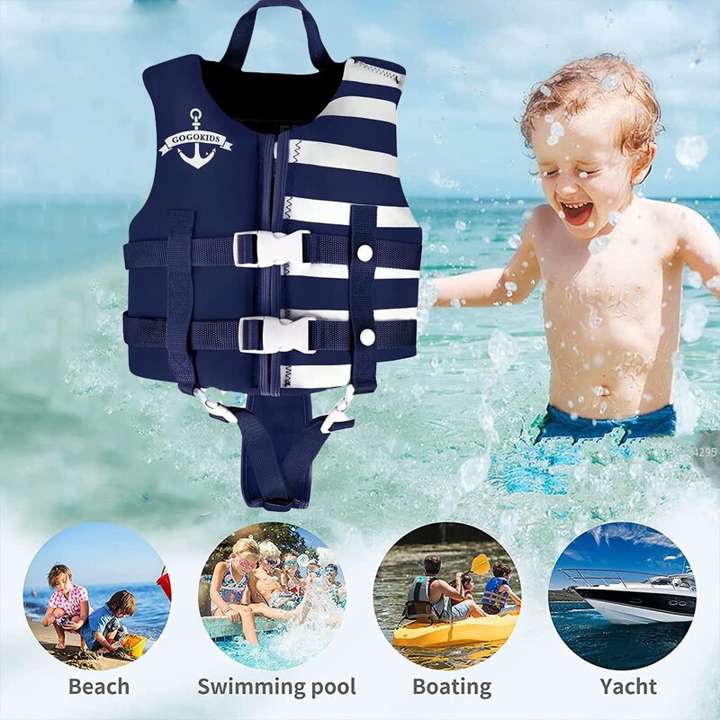 Uus laste päästevest Neopreenist vest Ujumisjope Väikelaste Poiste Tüdrukute Ujumisriided Ujumisjope Ujumisriided