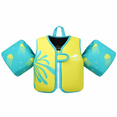 Toddler Floaties Bērnu peldvestes meitenēm un zēniem Baseina peldjakas ar roku ūdens spārniem 2-6 gadus veciem bērniem