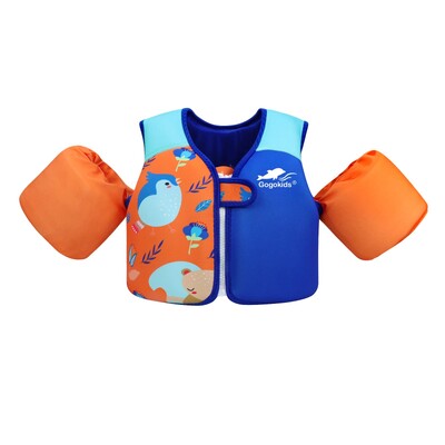 Toddler Floaties Bērnu peldvestes meitenēm un zēniem Baseina peldjakas ar roku ūdens spārniem 2-6 gadus veciem bērniem