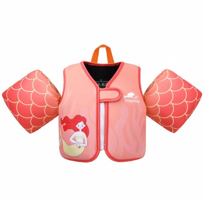 Toddler Floaties Bērnu peldvestes meitenēm un zēniem Baseina peldjakas ar roku ūdens spārniem 2-6 gadus veciem bērniem