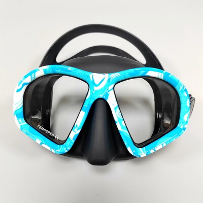 Maska za ronjenje, maskirna maska za plivanje s harpunom protiv zamagljivanja i pribora za ribolov